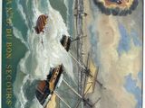 a picture of a painting of a ship in the water