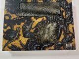 the back cover of a book with a picture of a crab on it
