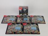 une boîte de cartes à collectionner Pokémon empilées les unes sur les autres