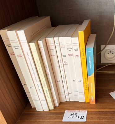 une étagère avec un tas de livres dessus