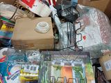 a box full of items that are sitting on a table