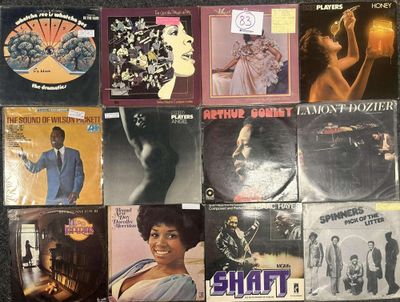 Funk/Soul/RnB. Lot de 38 disques vinyles 33T dont : Dramatic… - Photo 1