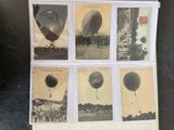 an old photo of a bunch of photos of a bunch of balloons