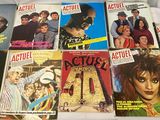 beaucoup de films en couverture des magazines