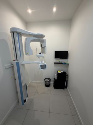 an image of a room with a medical equipment in it