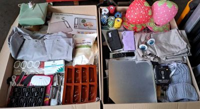 166 / 1 palette de 155 kg de mix (planche à découper, …