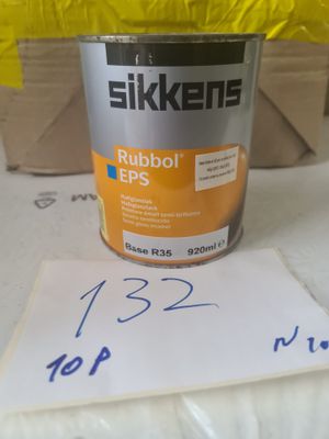 Lot de 10 pots de peinture Sikkens Rubbol EPS, base R35, 920…