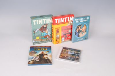 1 Coffret DVD Tintin 9 aventures intégrales - 1 CD suite tin…