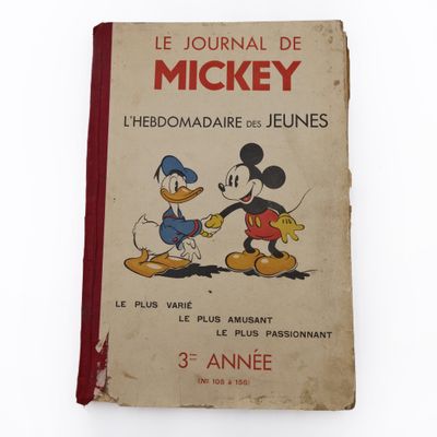 Le journal de Mickey L’hebdomadaire des jeunes 3° année 105 …