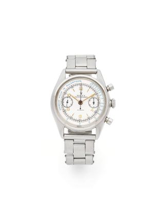Rolex : une montre-bracelet chronographe à remontage manuel en acier inoxydable