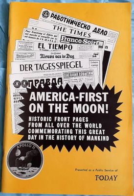 un livre sur l'Amérique : d'abord sur la Lune, puis dans un lit