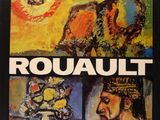 the cover of the book rouault is shown with a painting of a man and a woman
