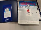 an image of a book with a picture of a skier on it
