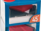 L'emballage d'une paire de chaussures est présenté dans la boîte