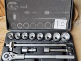 a set of tools in a case on a table