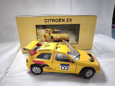 CITROEN ZX Rallye Raid jaune (25cm) (dans l'état) - Photo 1