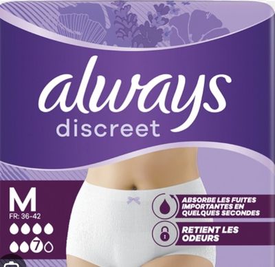 Slips discrets pour femmes, taille M, lot de 12