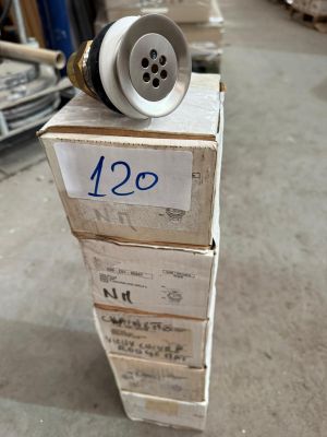 Lot de 5 bondes et accessoires de vidage