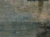 a painting on the wall of a building with a bird on it