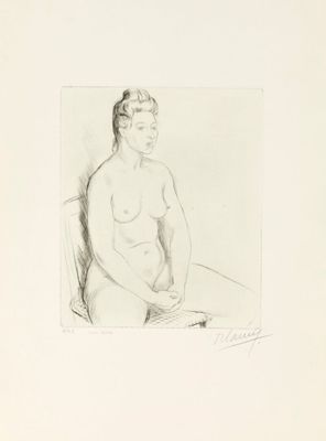 Robert CAMI (1900-1975) Lot de 6 gravures en taille-douce