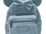 mickey mouse ears backpack with a bow on top of it