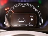 a close up of a car dashboard with a speedometer