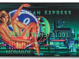 a close up of a credit card with a picture of a woman on it