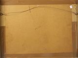 a picture of a piece of cardboard that has been taped up