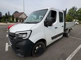 a picture of a white van parked in a parking lot