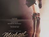 une affiche de cinéma pour le film « Michael Jackson » de Michael Jackson