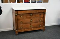 Commode en noyer à montants à colonne engagée baguées de bro… (photo 2)