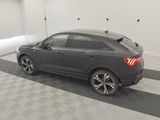 2020 audi qx sport utility in a clean garage with a checkered floor