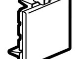 a black and white drawing of a briefcase