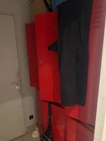 1 vestiaire métallique 6 portes battantes