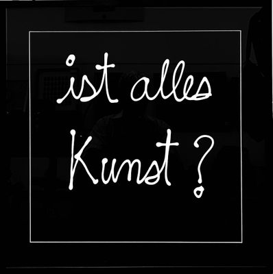 a black and white photo with the words is it all kind of kind?