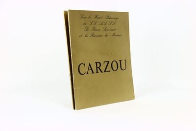 Ensemble de 2 ouvrages sur Carzou.