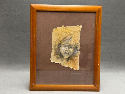 Les Pierres crieront Visage de petite fille en colère.