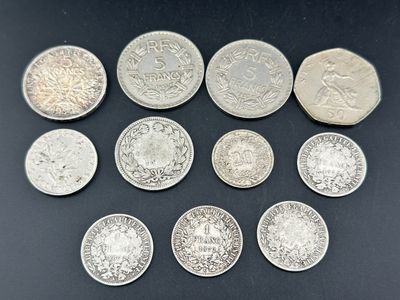 gros plan d'un paquet de pièces de monnaie sur une table