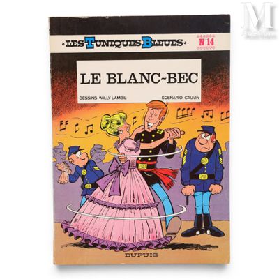 la couverture de *Le Blanc-Bec*, un livre pour enfants français