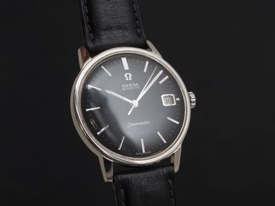 OMEGA Seamaster réf. 166.002 Montre de poignet en acier. Boi… - Photo 1