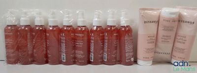 de nombreux types de produits de soins de la peau sur le comptoir