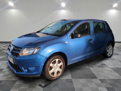 a picture of a blue car parked in a garage
