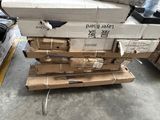 many boxes stacked on top of each other in a warehouse
