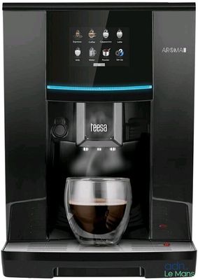 a close up of a coffee machine on a white background