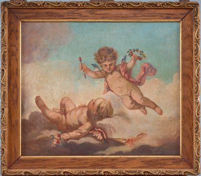 Ecole du XIXe siècle dans le goût de François BOUCHER (1703-…