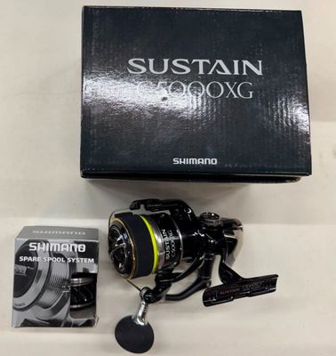 Moulinet SUSTAIN 5000 XG Shimano dans sa boîte, bobine suppl… - Photo 1