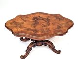 an image of a wooden table on a white background