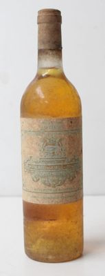 a bottle of alcohol that is sitting on a table