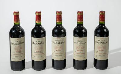 5B - CHÂTEAU MAUCAILLOU (Caisse Bois d'origine de 6 sans pav…