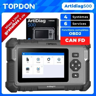 Scanner OBDD Auridg FD2 pour l'ensemble du système, avec Bluetooth